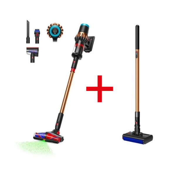Dyson Scopa ricaricabile V16 Piston Animal Black + Lavapavimenti Pencilwash